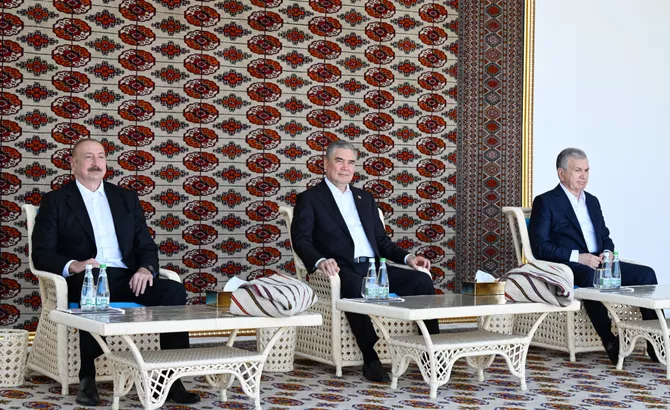 Azerbaijan's President Ilham Aliyev