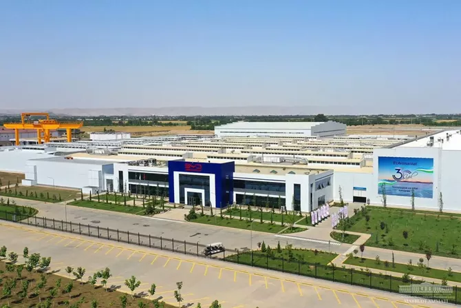 BYD Uzbekistan Factory