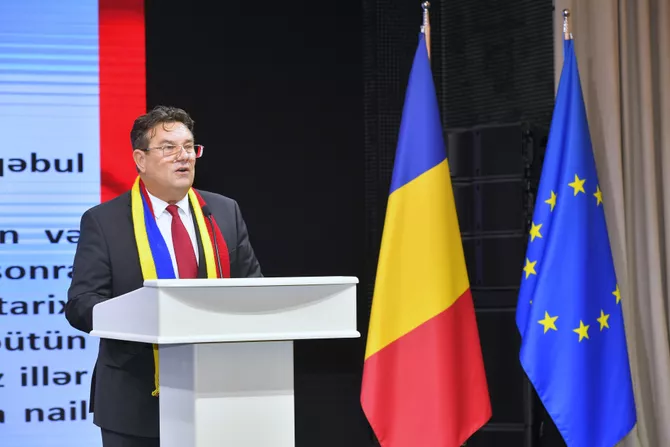 Latest News & Breaking Stories | Stay Updated with Caspianpost.com - Romania's National Day Celebrated in Baku