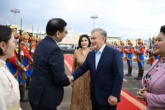 Latest News & Breaking Stories | Stay Updated with Caspianpost.com - Uzbekistan’s President Concludes His Mongolia Visit