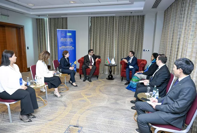 Azerbaijan's Youth and Sports Minister and CICA Secretary General Discuss Cooperation