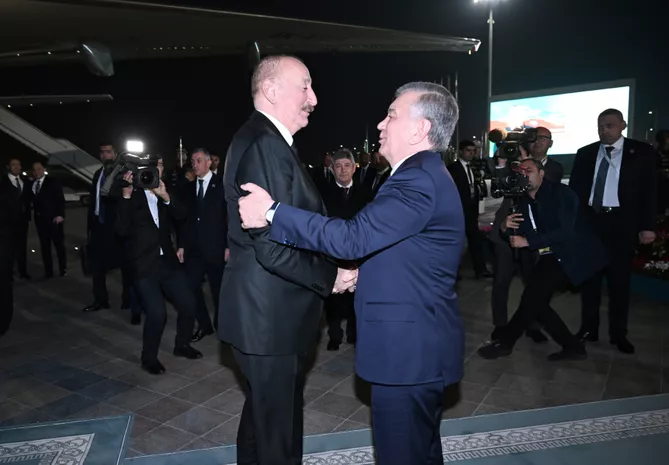 Latest News & Breaking Stories | Stay Updated with Caspianpost.com - President Ilham Aliyev Concluded Visit to Uzbekistan
