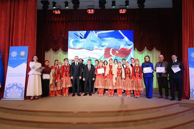 Holiday celebration at Azerbaijani Cultural Center in Uzbekistan