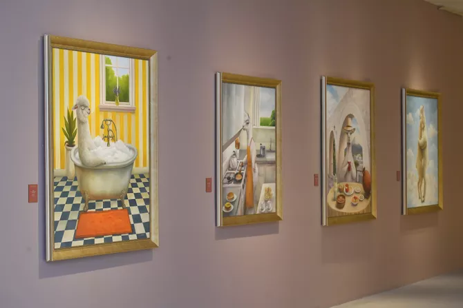 Heydar Aliyev Center Welcomes Peruvian Artist Sol Alejo's Exhibition