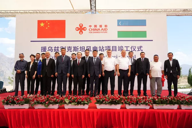 Uzbekistan Launches 20-MW Chorbog Wind Plant