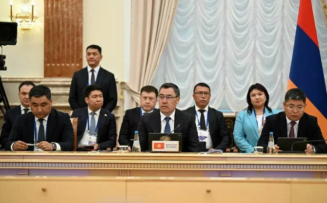 Latest News & Breaking Stories | Stay Updated with Caspianpost.com - Sadyr Japarov Attends Supreme Eurasian Economic Council Meeting