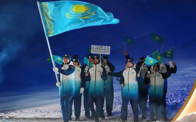 Kazakhstan Takes Part in 2026 Winter Olympics Opening