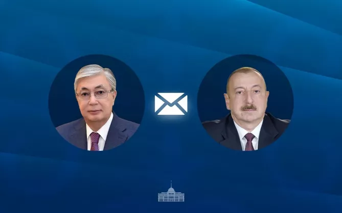 Kazakh Leader Sends Warm Independence Day Congratulations to Azerbaijani Counterpart