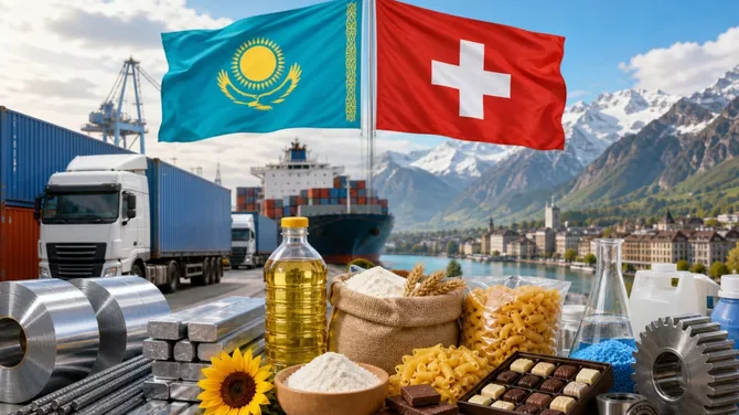 Kazakhstan Targets 30 New Export Opportunities in Switzerland