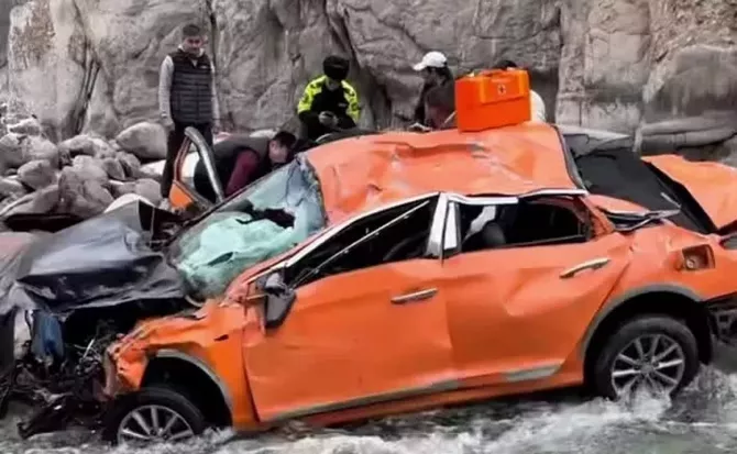 Car Plunges Into River Near Bishkek, Killing Three in Tragic Crash