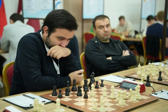 Azerbaijani chess players beat Armenian rivals on Day 6 of European Championships