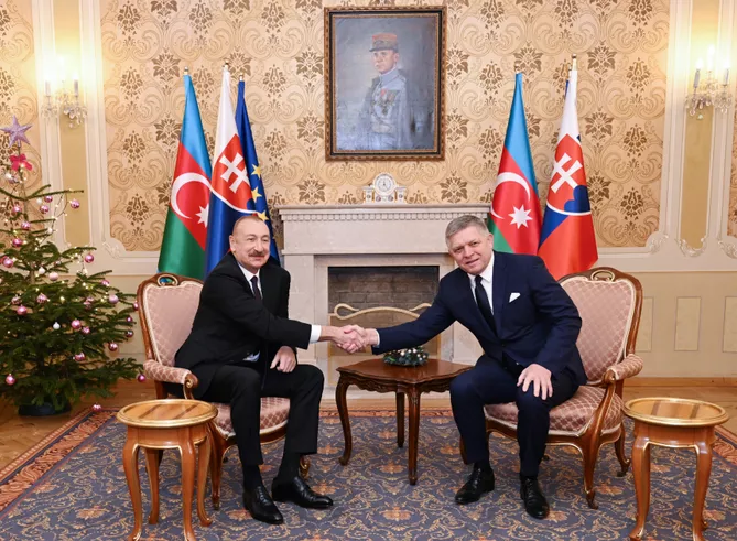Azerbaijan, Slovakia Hail High Level of Political Relations
