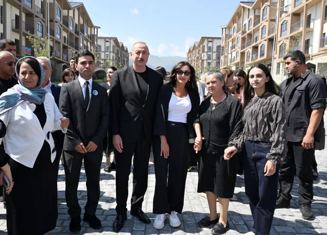 Azerbaijan's President Ilham Aliyev