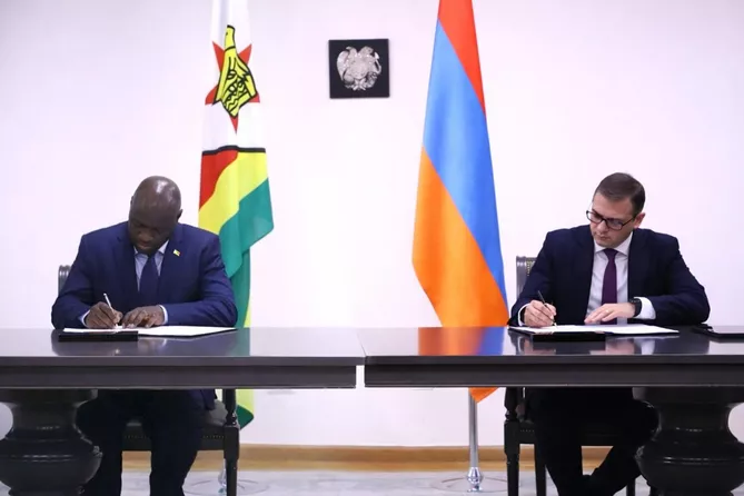 Armenia and Zimbabwe Hold Inaugural Political Consultations