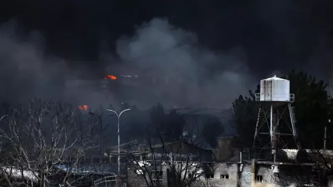 Black Smoke Over Tehran After Strikes Hit City - Caspianpost.com