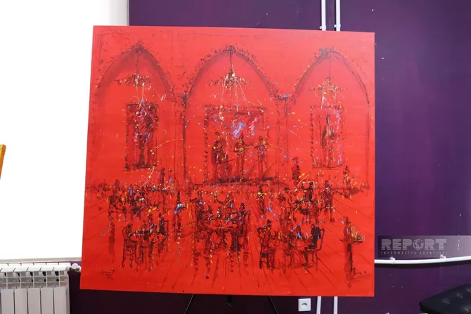 Latest News & Breaking Stories | Stay Updated with Caspianpost.com - Mexican Artist Jazzamoart's Exhibition Debuts in Baku