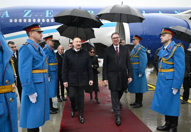 Latest News & Breaking Stories | Stay Updated with Caspianpost.com - President Ilham Aliyev Arrived in Serbia on Official Visit