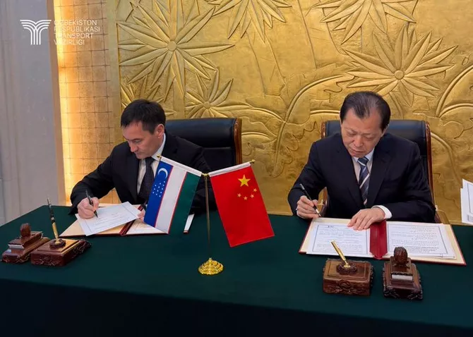 Uzbekistan, China Sign Deal to Boost Transport Connectivity