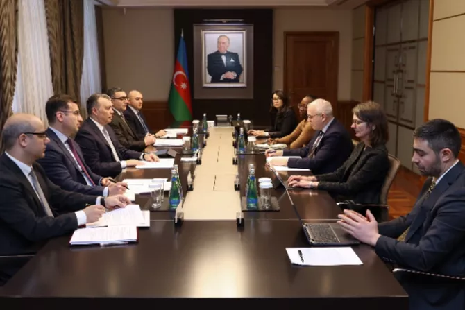 Azerbaijan, World Bank Review Progress of Ongoing Projects