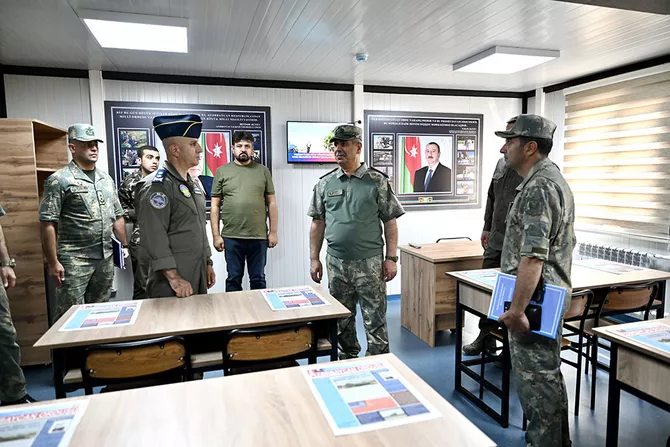 Azerbaijan Opens New Military Facilities for Air Defence Units