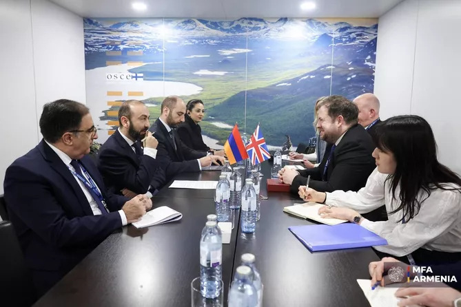 Armenia, UK Discuss Strengthening Strategic Partnership