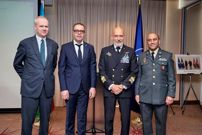 Latest News & Breaking Stories | Stay Updated with Caspianpost.com - Azerbaijan’s Armed Forces Day Commemorated at NATO Headquarters