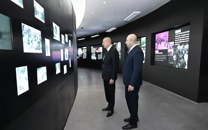Azerbaijan's President Ilham Aliyev
