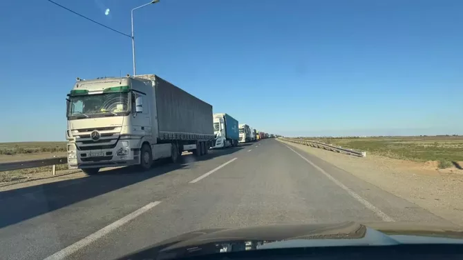 Tightened Checks Cause Truck Backlogs at Kazakh–Kyrgyz Border