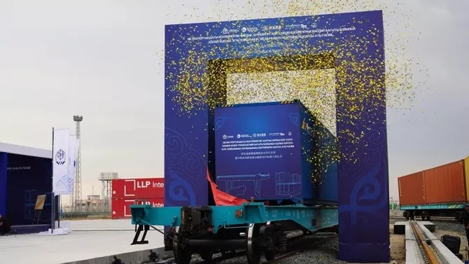 Latest News & Breaking Stories | Stay Updated with Caspianpost.com - Kazakhstan Inaugurate largest container hub in Caspian Sea