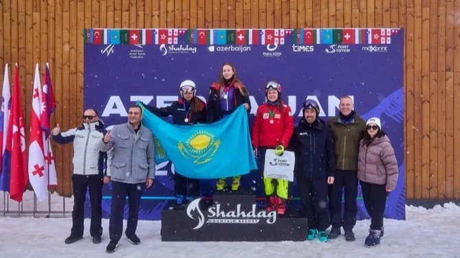 Kazakh Skiers Sweep Azerbaijan Open, Claim Gold and Silver
