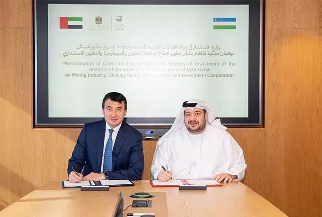 Uzbekistan, UAE Sign Deal to Boost Mining Cooperation