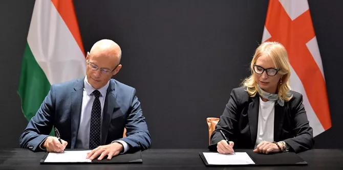 Georgia, Hungary Sign Deal on Monetary Policy Cooperation