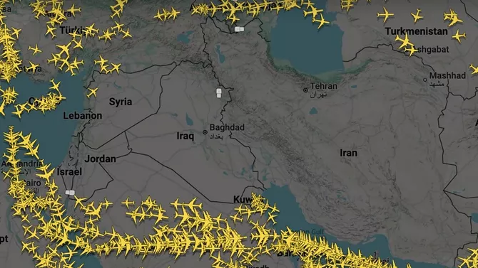 Which Airlines Are Avoiding Middle East Airspace Amid Iran–US Tensions