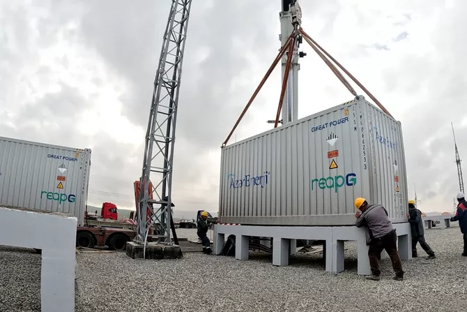 Azerbaijan Introduces Major Battery Storage for Renewable Energy