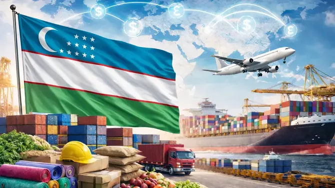 Uzbekistan’s Foreign Trade Turnover Reaches $41 Billion
