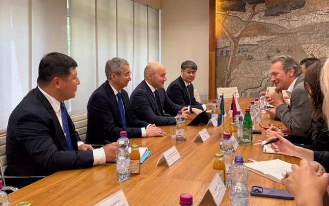 Latest News & Breaking Stories | Stay Updated with Caspianpost.com - Kazakhstan and Serbia Discuss Deeper Trade and Economic Cooperation