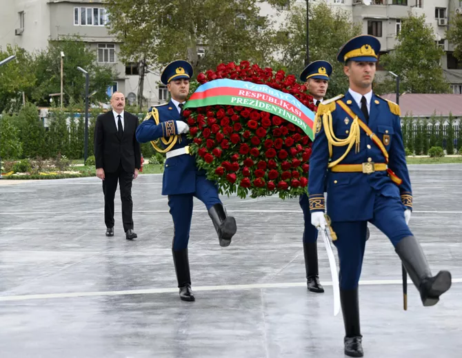 Azerbaijan's President Ilham Aliyev