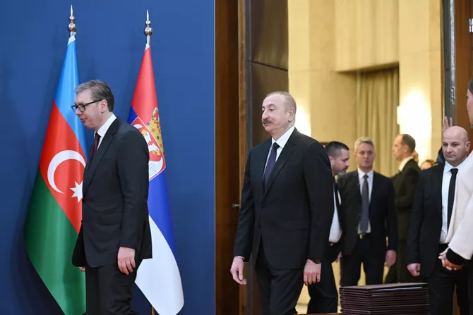 Latest News & Breaking Stories | Stay Updated with Caspianpost.com - Azerbaijan-Serbia Documents Exchanged