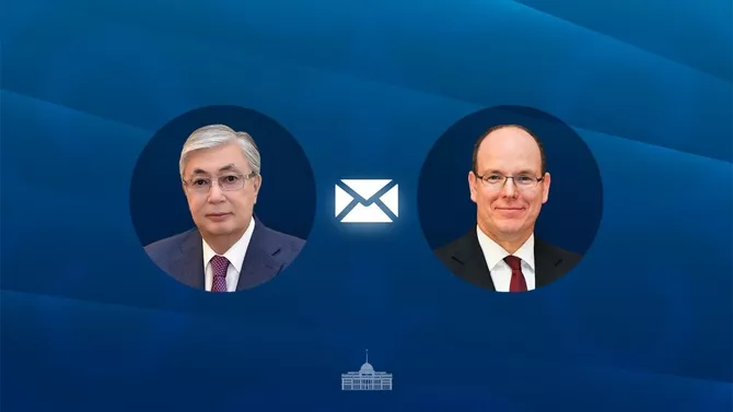 Kazakh Leader Congratulates Prince Albert II on Monaco’s National Day