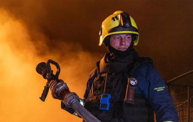 Drone Assault Sparks Fires in Russia's Odesa