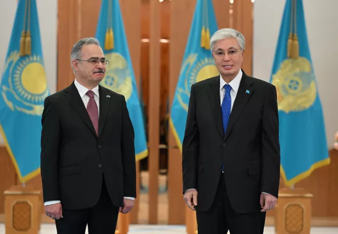Azerbaijani Ambassador Presents Credentials to Kazakhstan’s President