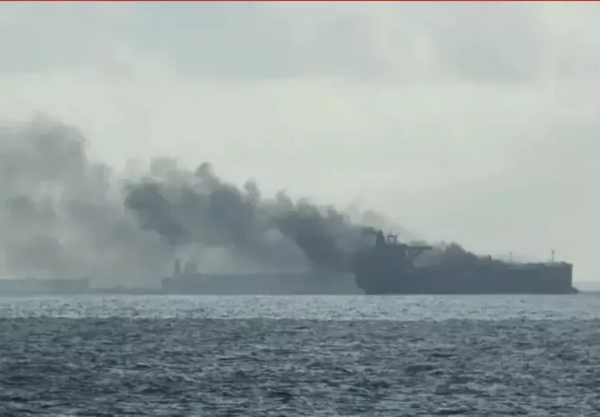 Iranian Strike Reported on Oil Tanker Off Oman