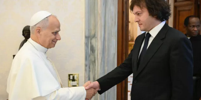 Georgian PM Irakli Kobakhidze Meets Pope Leo XIV at the Vatican