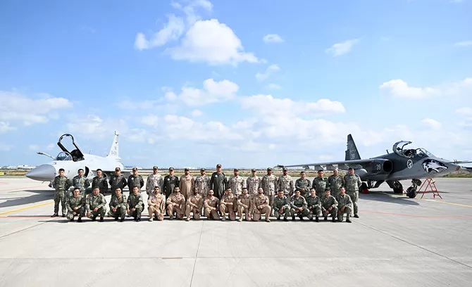 Azerbaijan, UAE Air Forces Launch Joint Tactical Flight Exercise - VIDEO