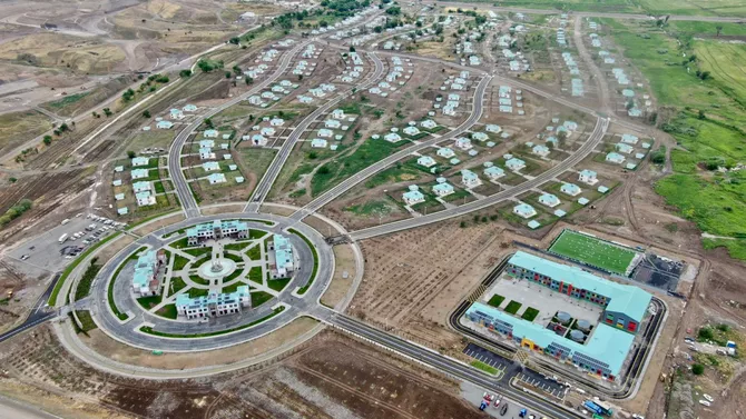 Azerbaijan's Aghali settlement