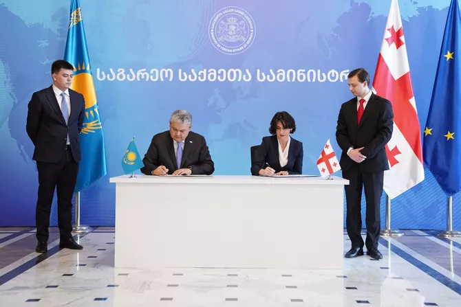 Georgia, Kazakhstan Focus on Middle Corridor Development