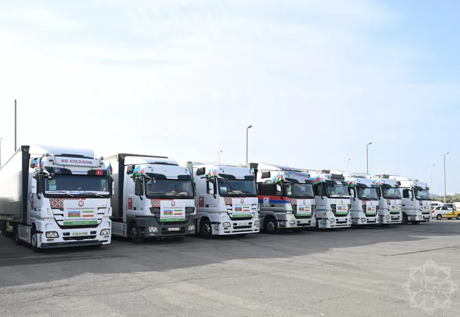 Azerbaijan Sends Another Batch of Humanitarian Aid to Iran