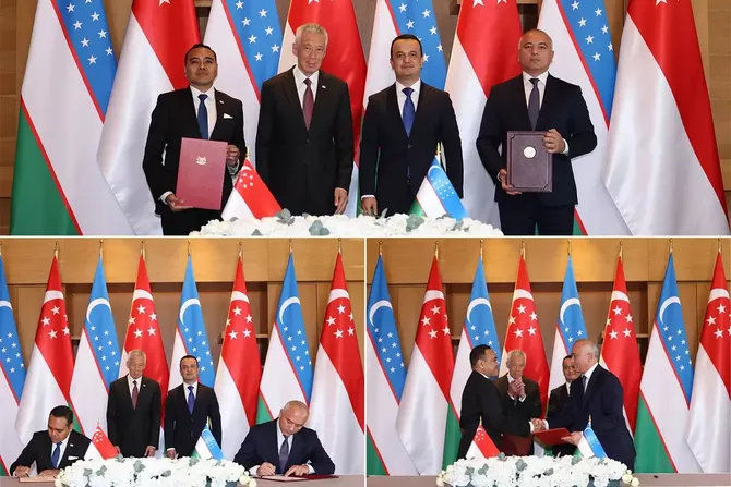 Uzbekistan, Singapore Agree to Launch Free Trade Talks