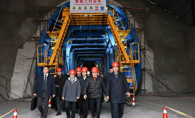 Construction Progresses on China-Kyrgyzstan-Uzbekistan Railway