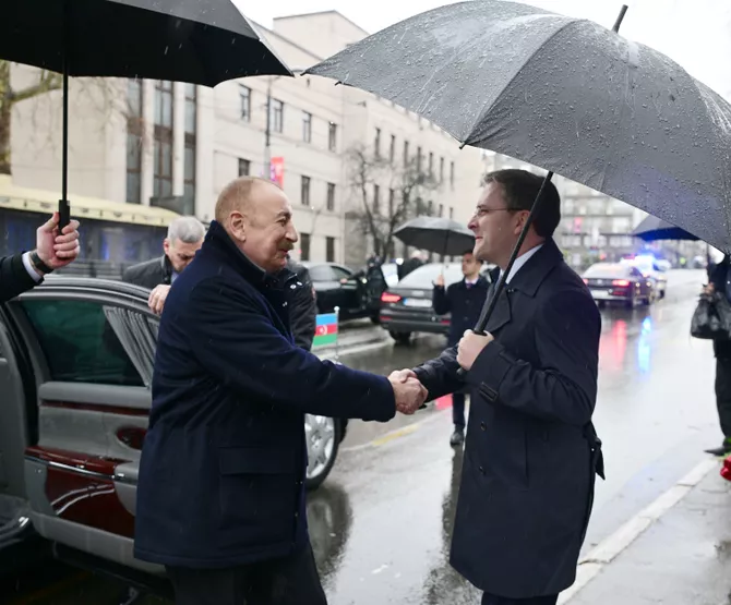 Latest News & Breaking Stories | Stay Updated with Caspianpost.com - Ilham Aliyev Visited Monuments to Heydar Aliyev and Milorad Pavić in Belgrade.